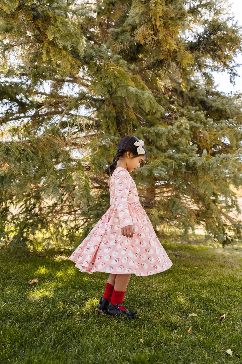 Gwendolyn Dress in Santa Ollie Jay