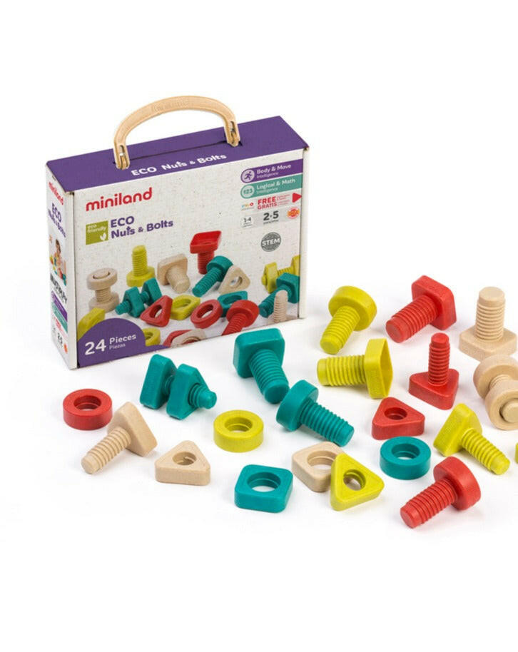Eco Nuts & Bolts Kids Toys Miniland