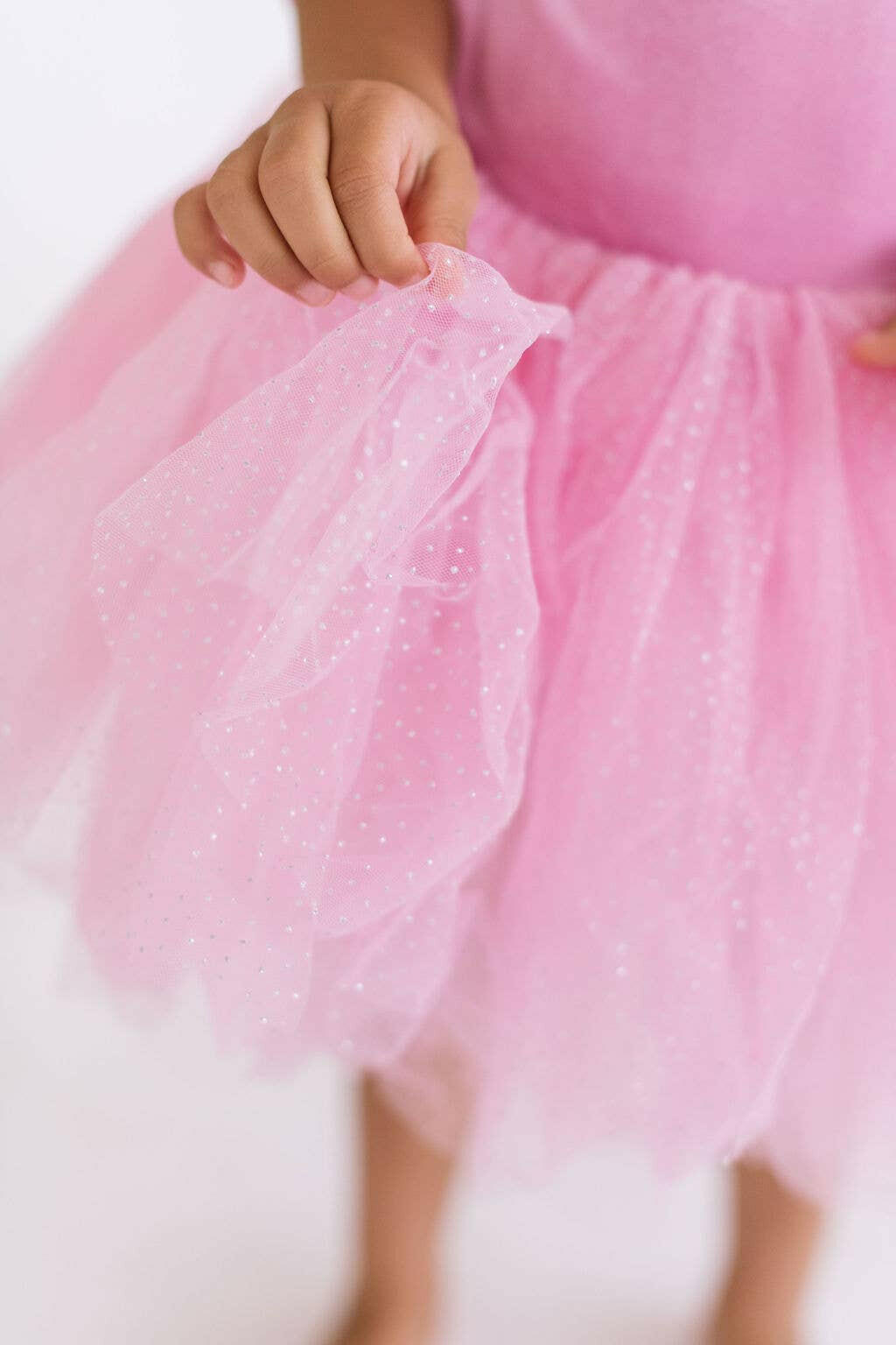 Ellie Tutu in Pink Sparkle Ollie Jay