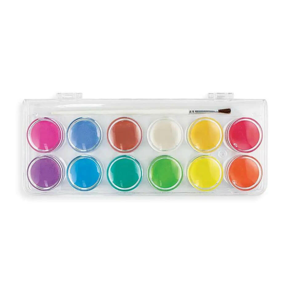 Chroma Blends Pearlescent Watercolors - 13 Piece Set Art Supplies OOLY - Art & School Supplies