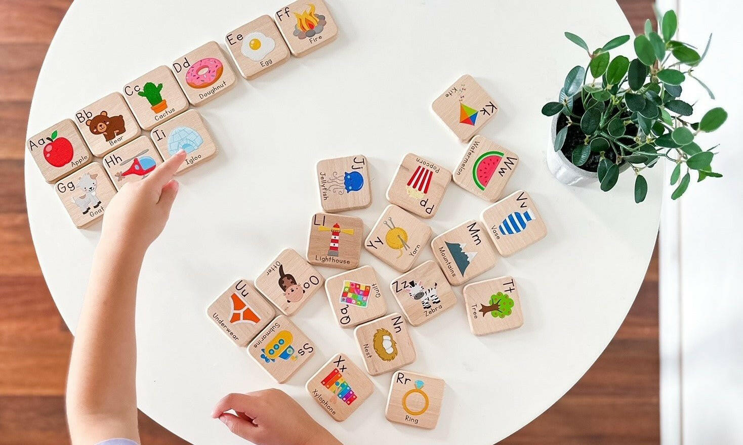 ABC Learning Tiles Alphabet Toys Bannor Toys