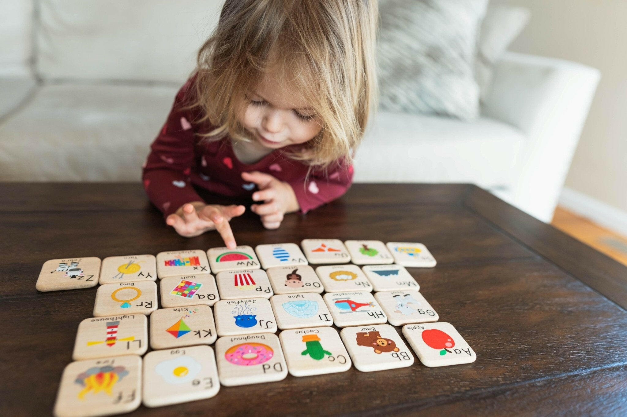 ABC Learning Tiles Alphabet Toys Bannor Toys