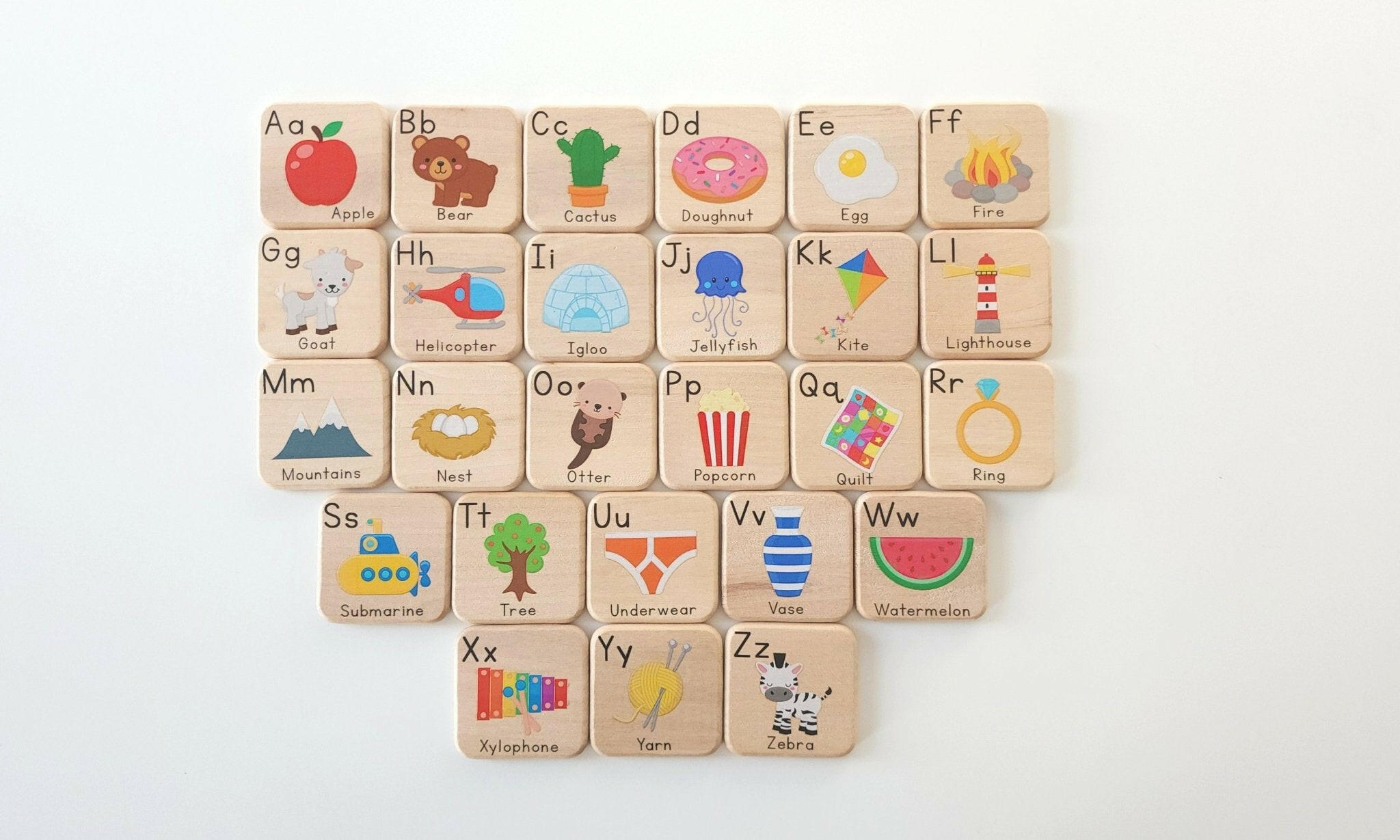ABC Learning Tiles Alphabet Toys Bannor Toys