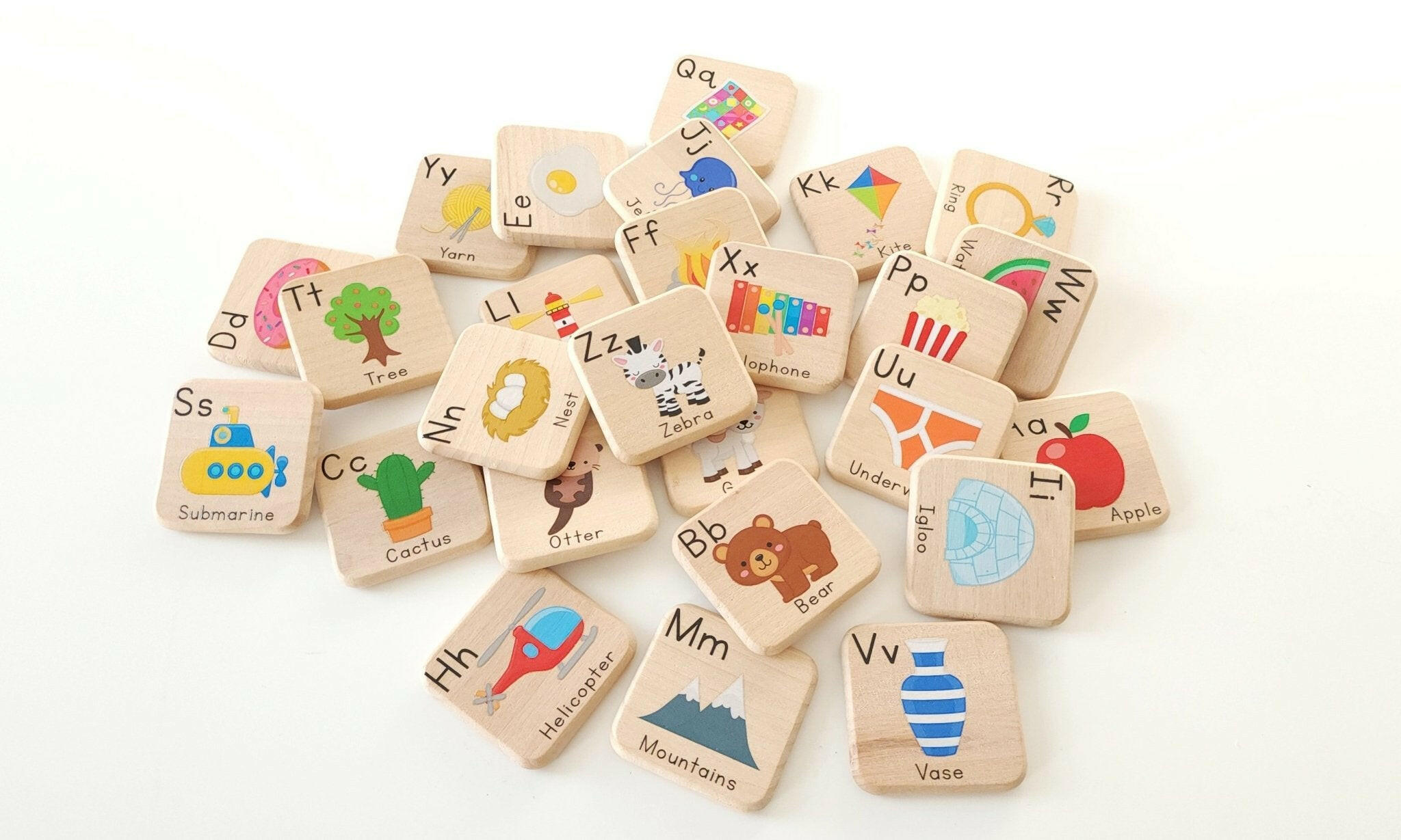 ABC Learning Tiles Alphabet Toys Bannor Toys