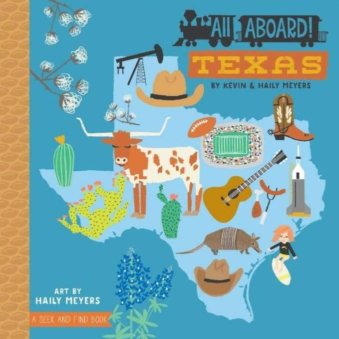 All Aboard Texas Children's Book Lucy Darling