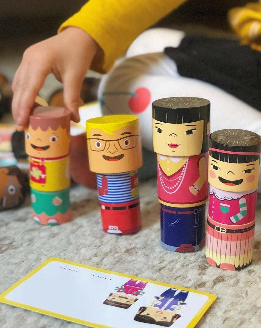 MyFamilyBuilders™ -48 pcs -Toy Set Kids Toys My Family Builders
