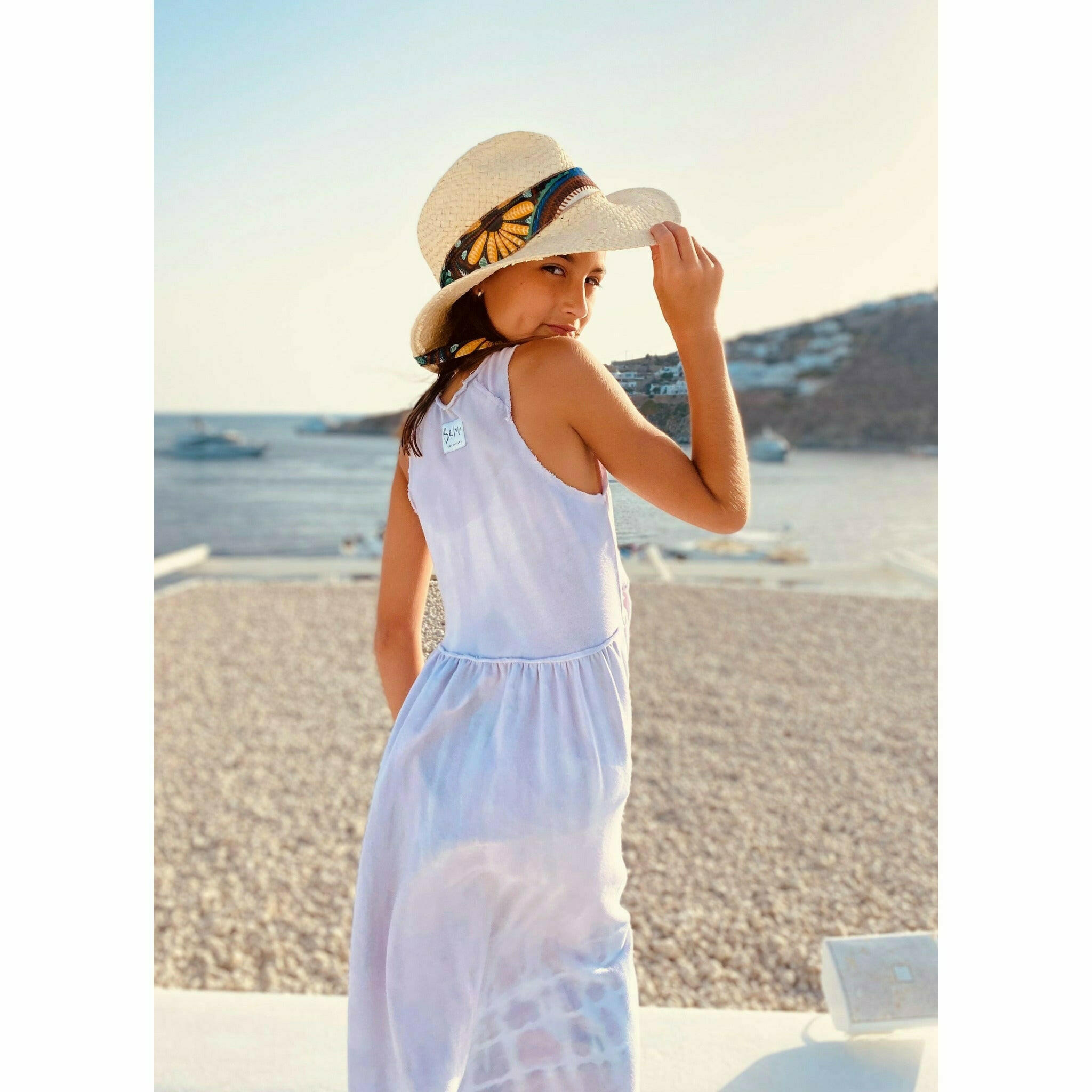Organic Giselle Dress Pastel Tie Dye Dresses Be Mi Los Angeles