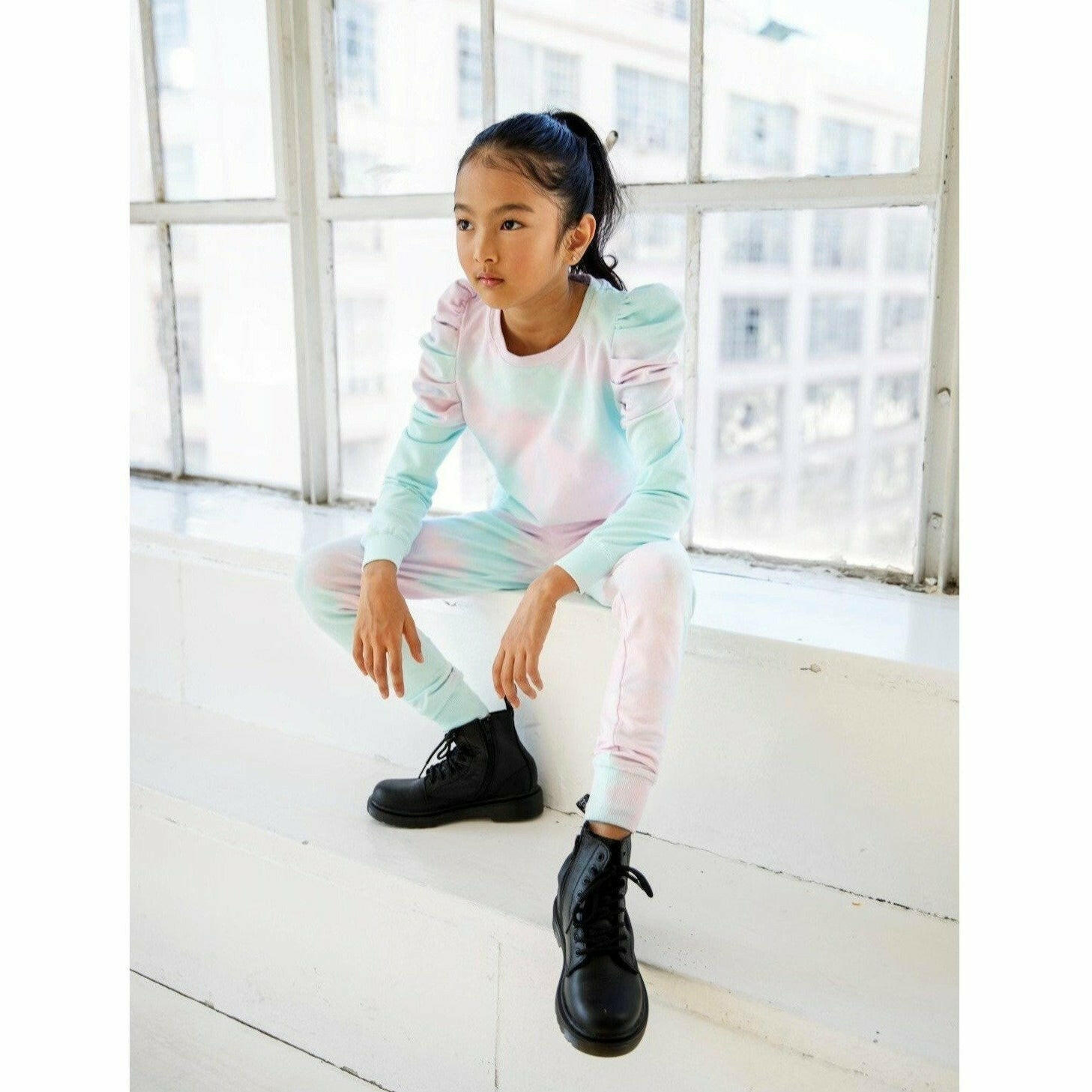 Organic Jolie Top Cotton Candy Tie Dye Top Be Mi Los Angeles