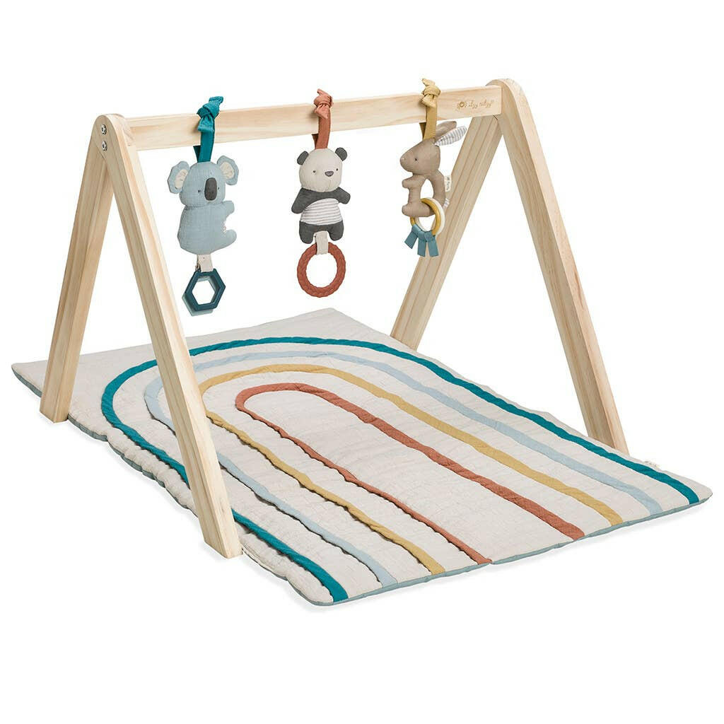 Ritzy Activity Gym™ Wooden Gym with Toys Baby Essentials Itzy Ritzy