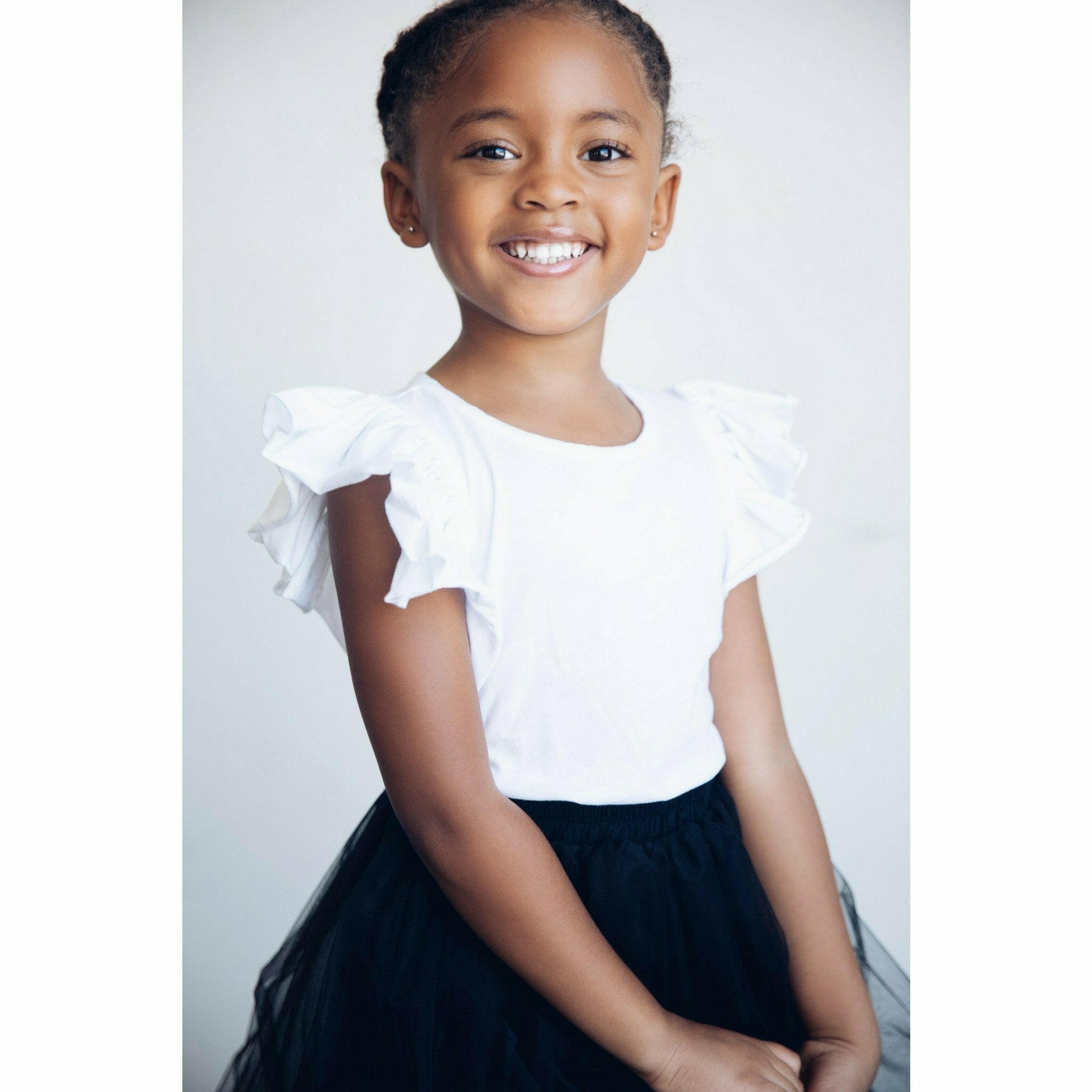Natalia Ruffle Top Sleeveless Top Be Mi Los Angeles