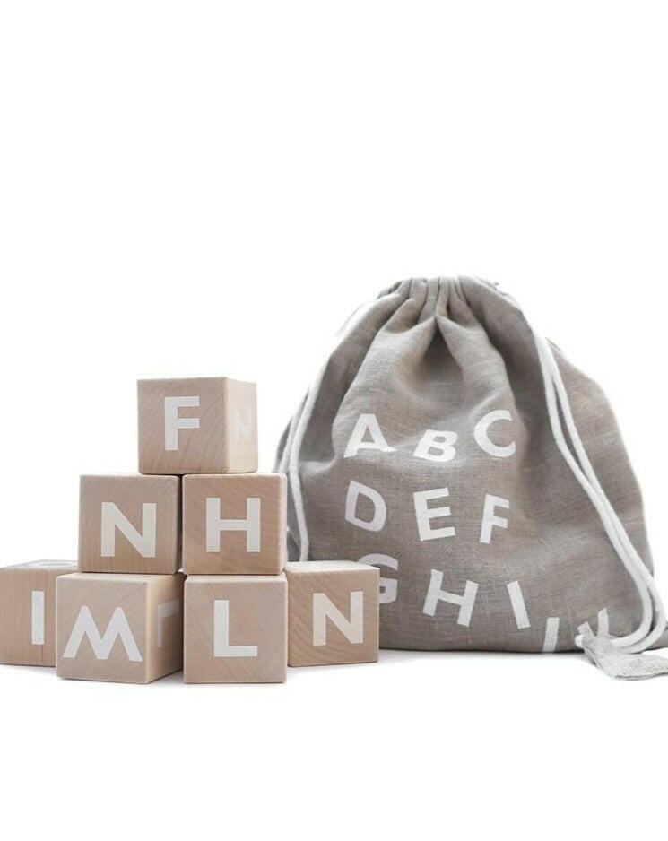 Alphabet Blocks in Various Colors Blocks Ooh Noo