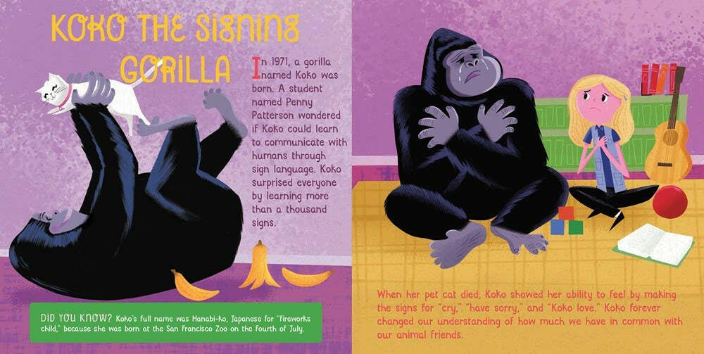 Amazing Animals Who Change the World Children's Book Familius, LLC