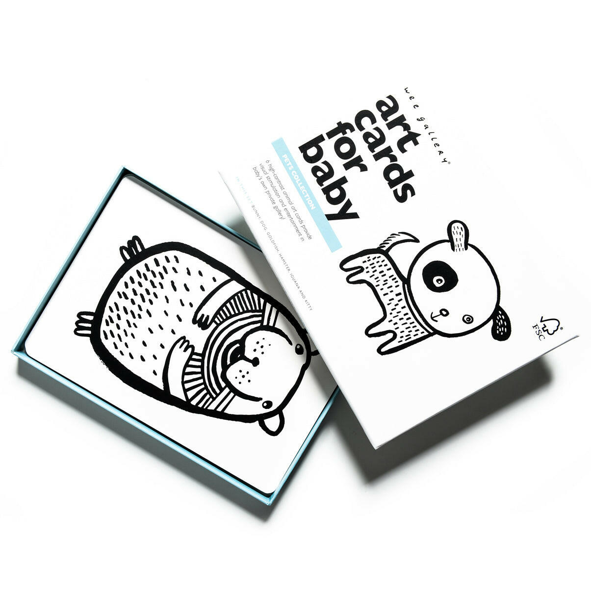 Art Cards for Baby - Pets Collection Art Cards Wee Gallery