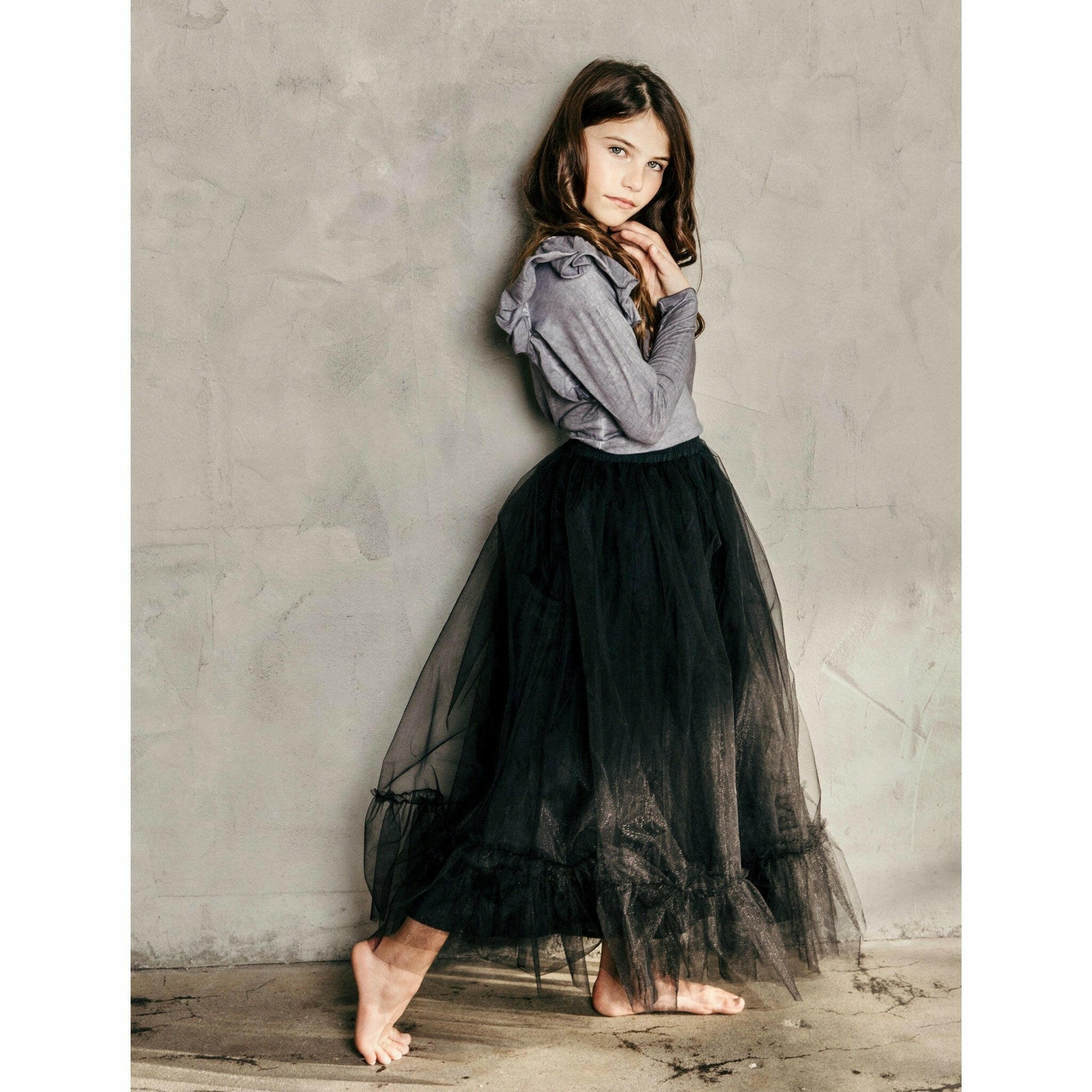 Natalia Ruffle Top Pink Top Be Mi Los Angeles