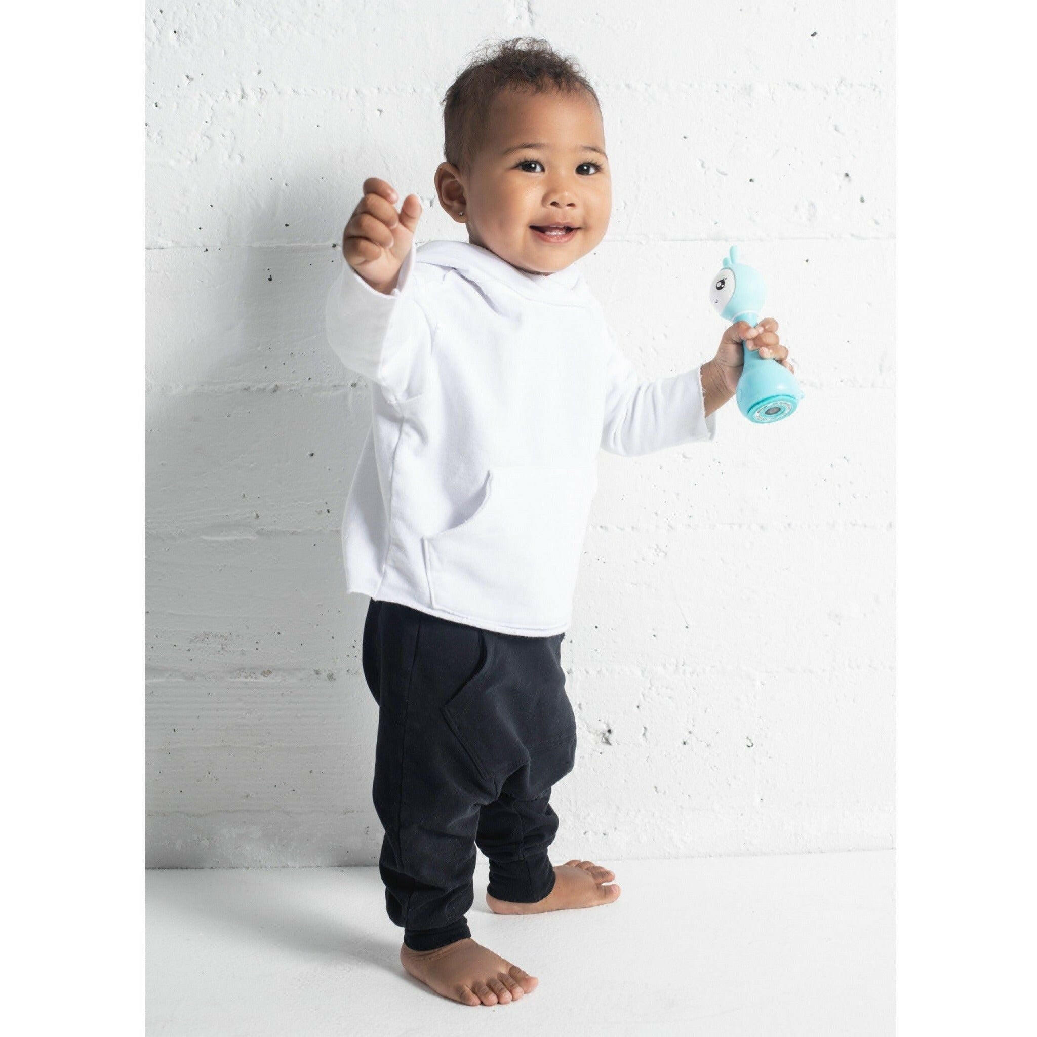 Organic Baby Benji Hoodie White Sweatshirts Be Mi Los Angeles