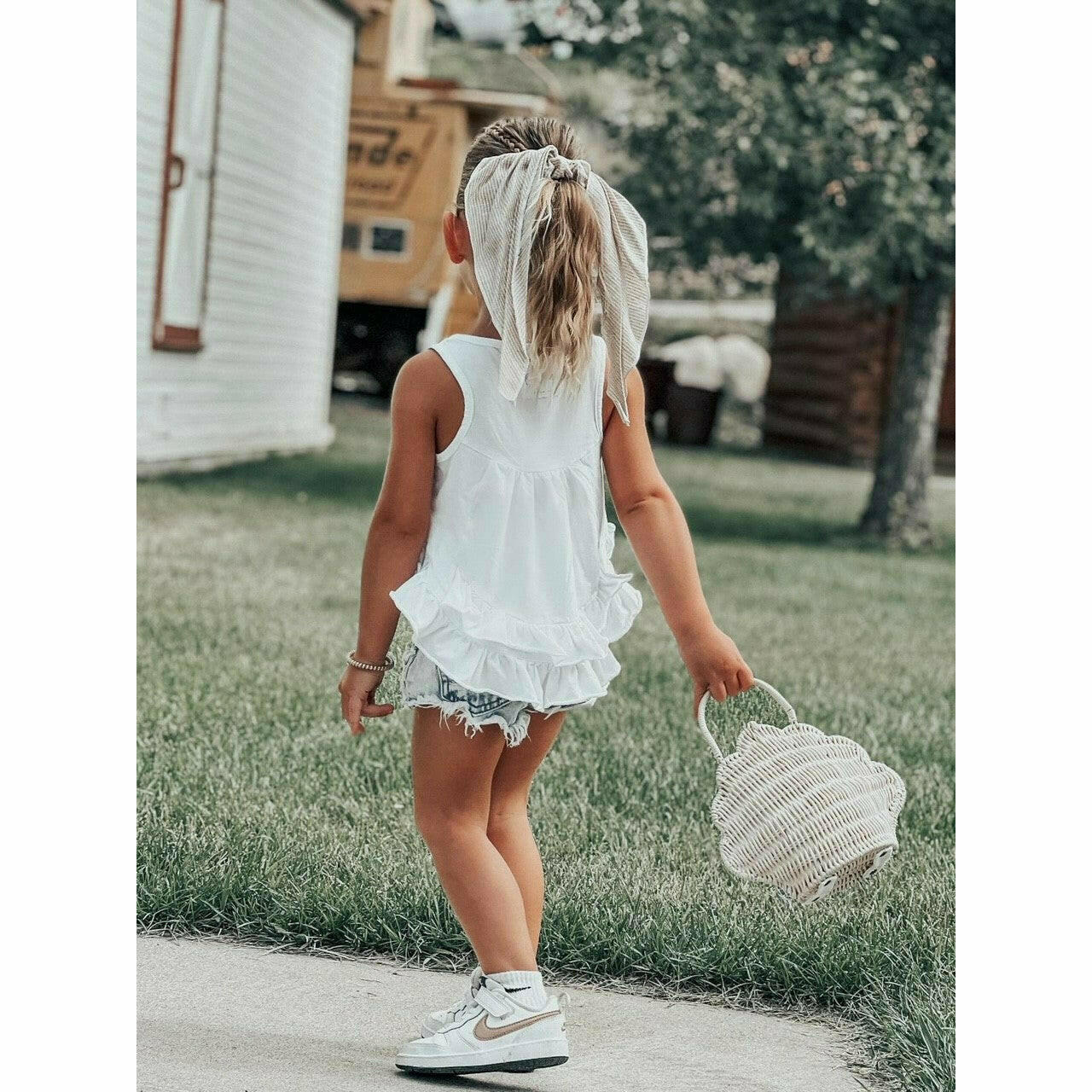Noa Ruffle Tank Tank Top Be Mi Los Angeles