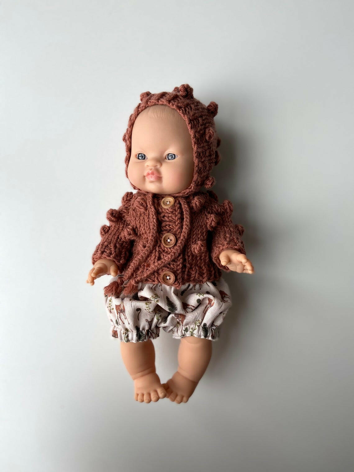 MiniKane Little Asian Baby Boy Doll - Blue Eyes Dolls Minikane