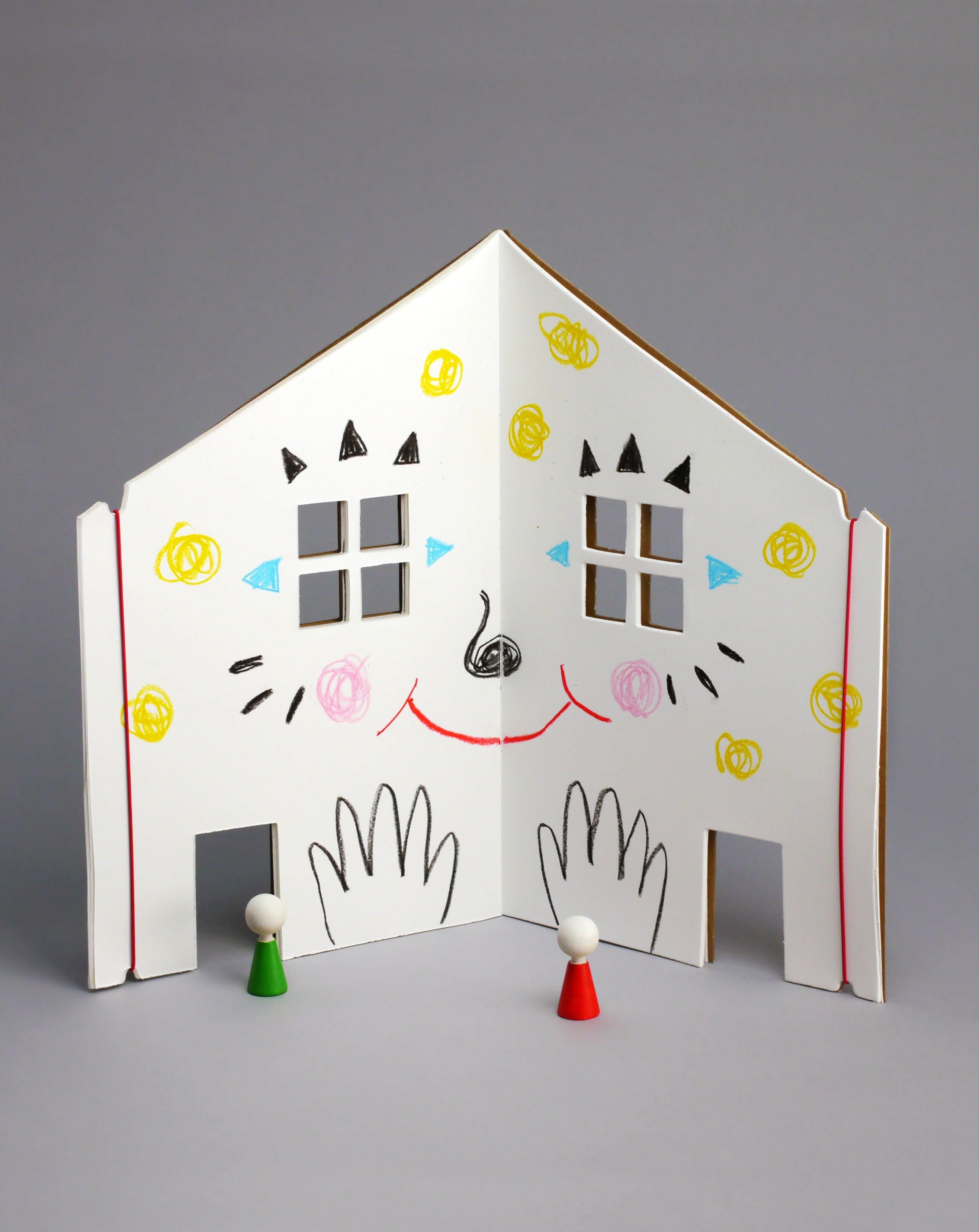 The Dollhouse Book Kids Toys Rock & Pebble