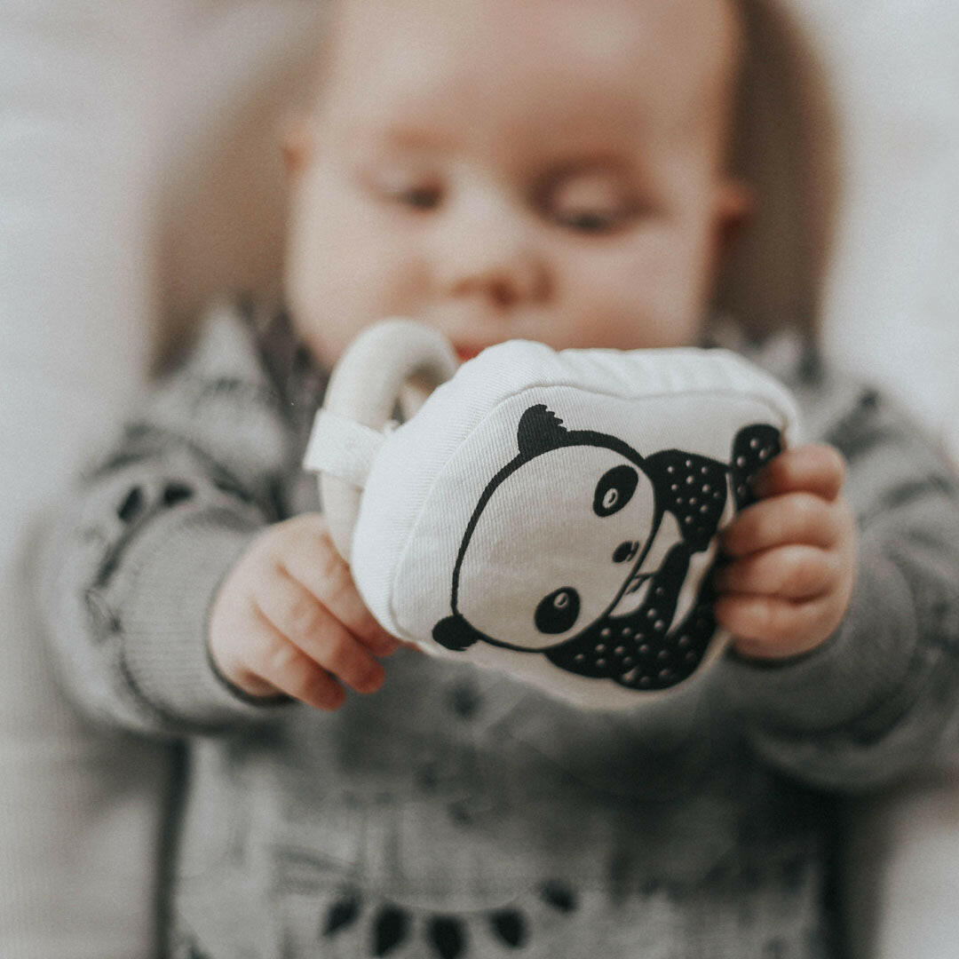 Organic Teether - Panda Teethers Wee Gallery