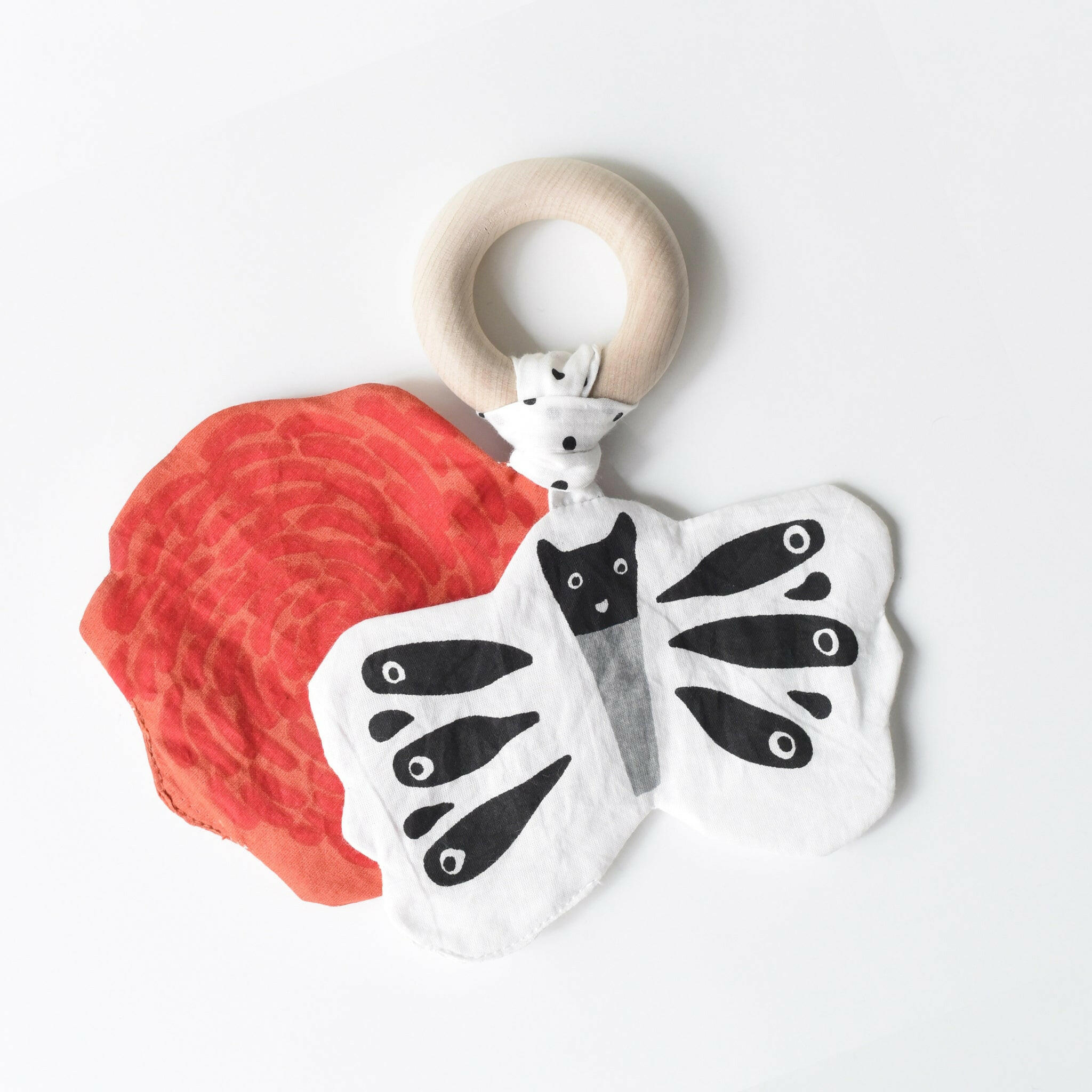 Crinkle Teether - Butterfly Teethers Wee Gallery