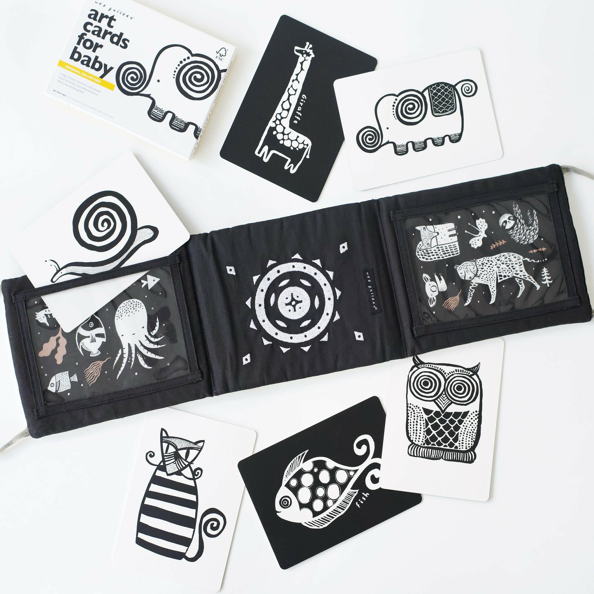 Tummy Time Art Bundle Gift Sets Wee Gallery Original