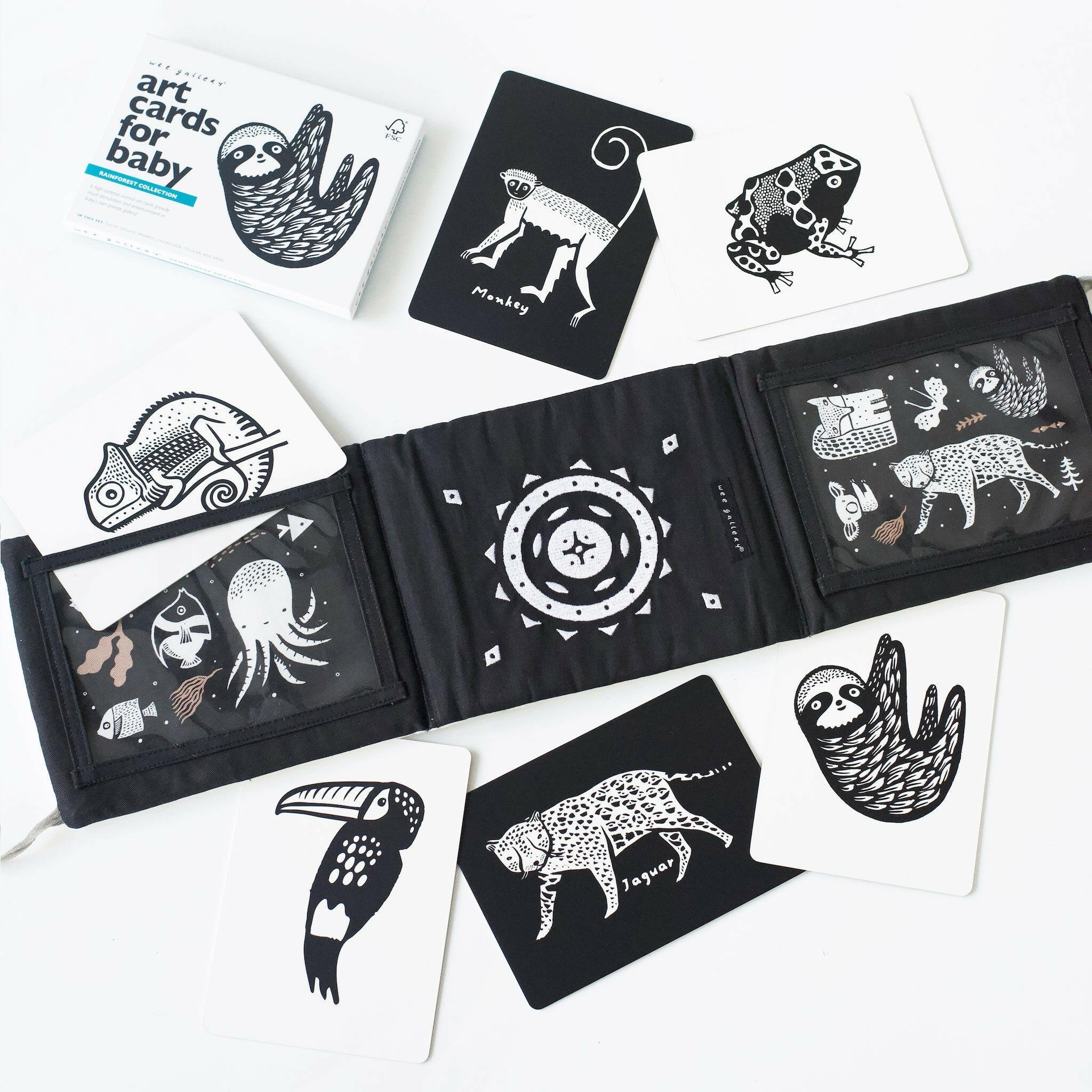 Tummy Time Art Bundle Gift Sets Wee Gallery