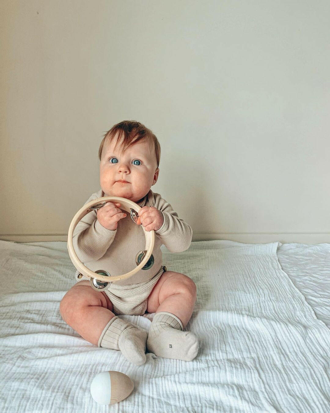 Tambourine Musical Toys Babynoise