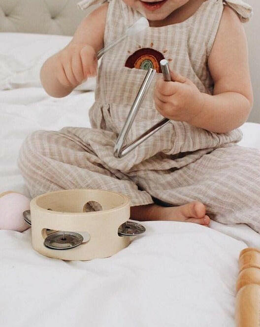 Mini Triangle Musical Toys Babynoise