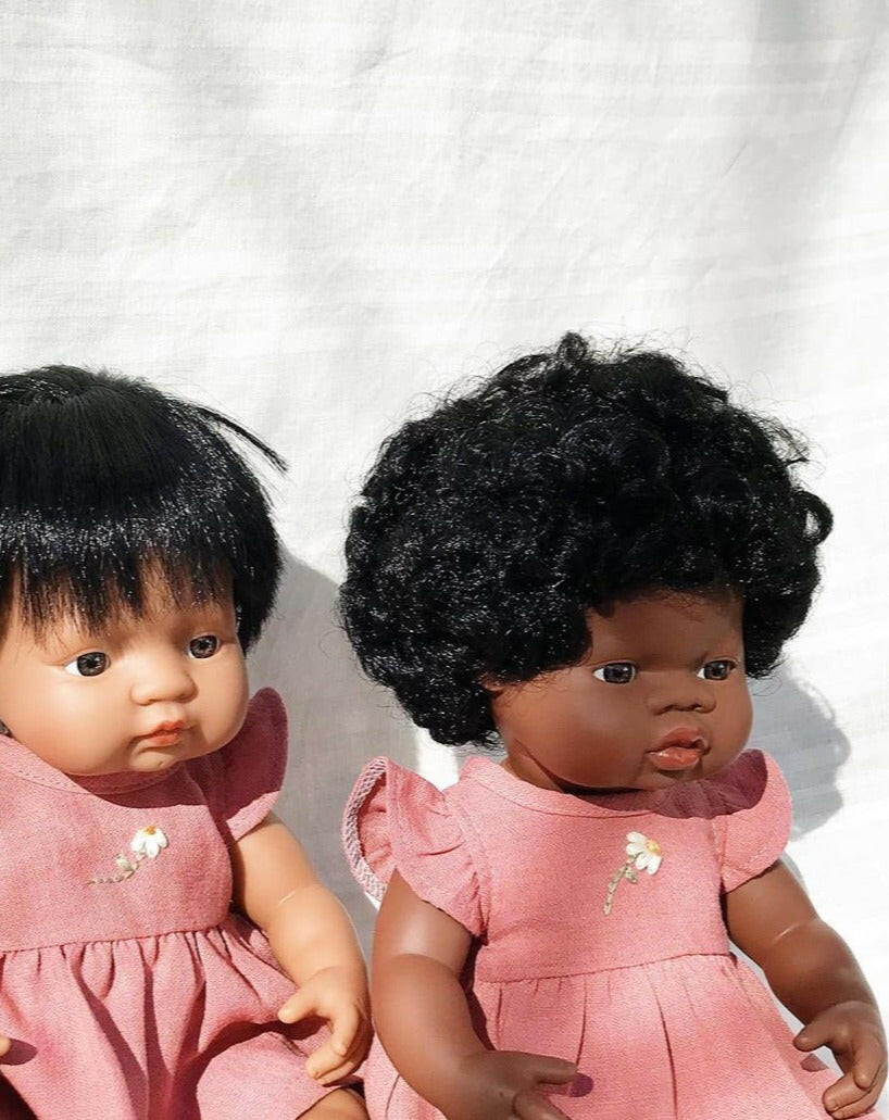 Baby Girl Doll - African American Dolls Miniland