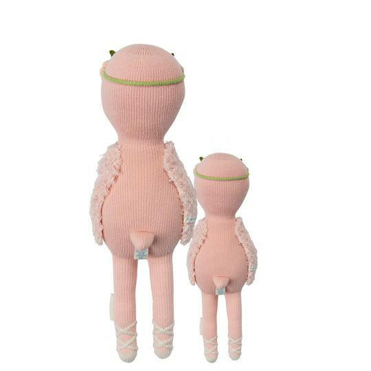 Penelope the flamingo Stuffies Cuddle + Kind