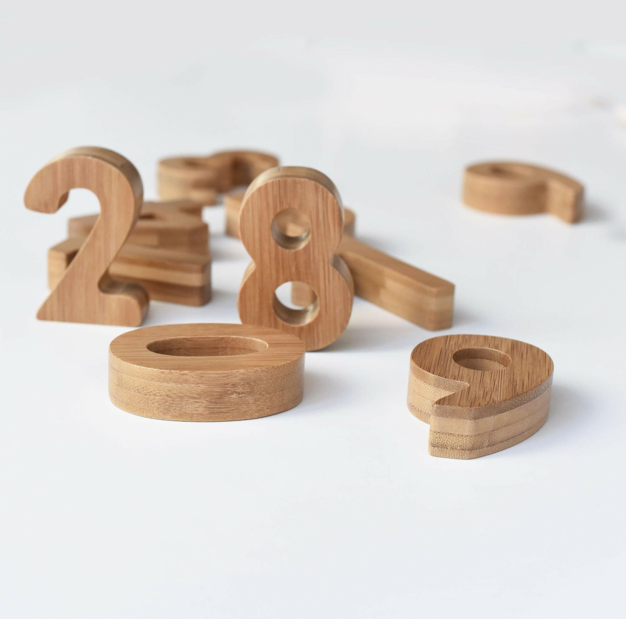 Bamboo Numbers Wooden Toys Wee Gallery