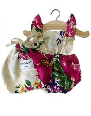 Bonnie Flora Raspberry Romper Doll Clothing Minikane