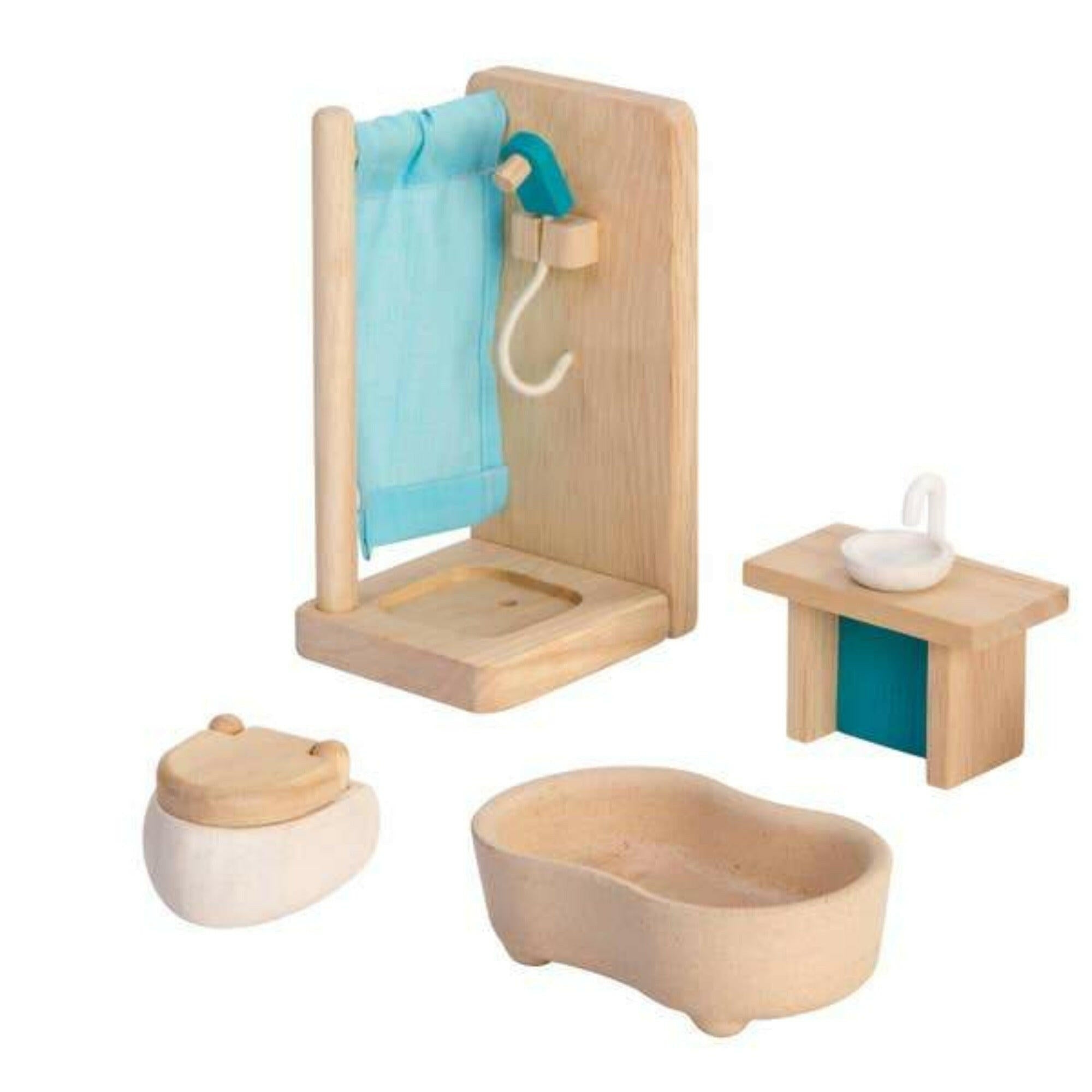 Plan Toys Bathroom Dollhouse Furniture PlanToys