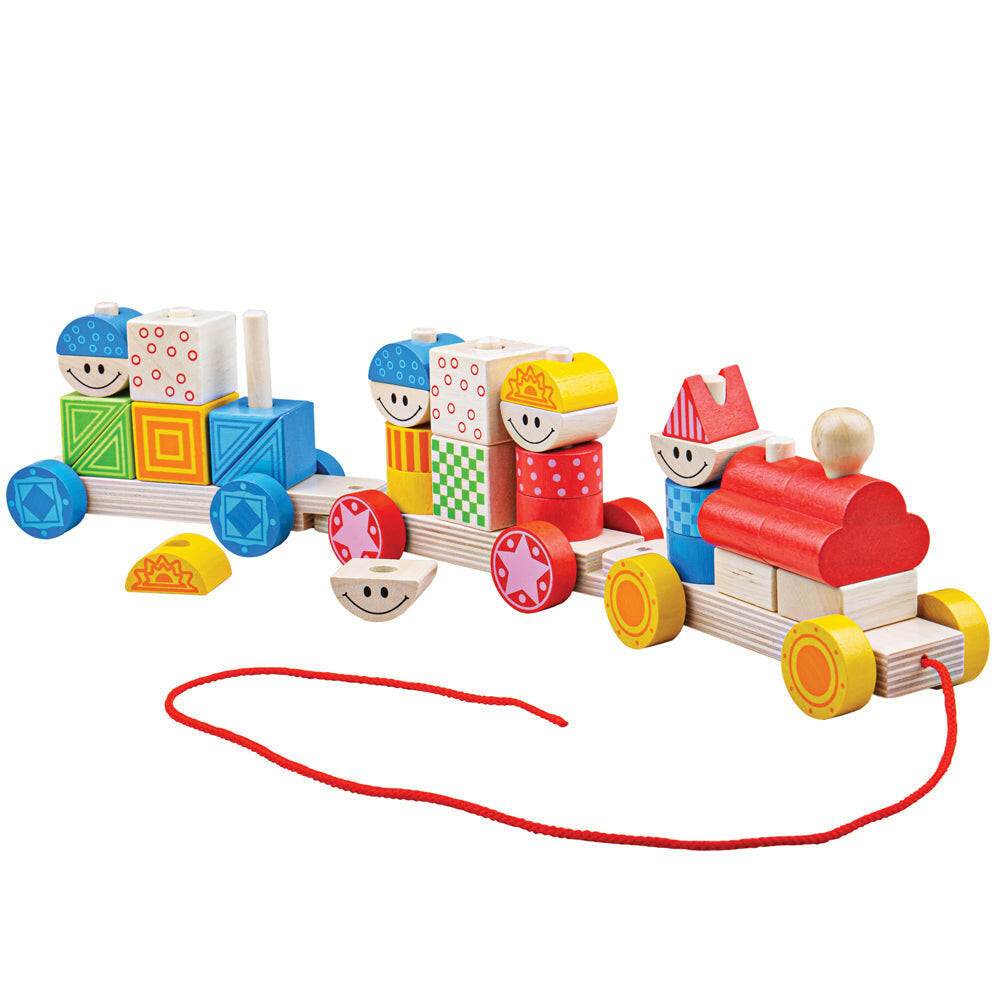 Build Up Train by Bigjigs Toys US Bigjigs Toys US