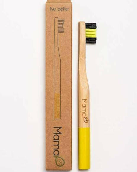 Kid's Save The Bees Bamboo Toothbrush Kids Essentials MamaP