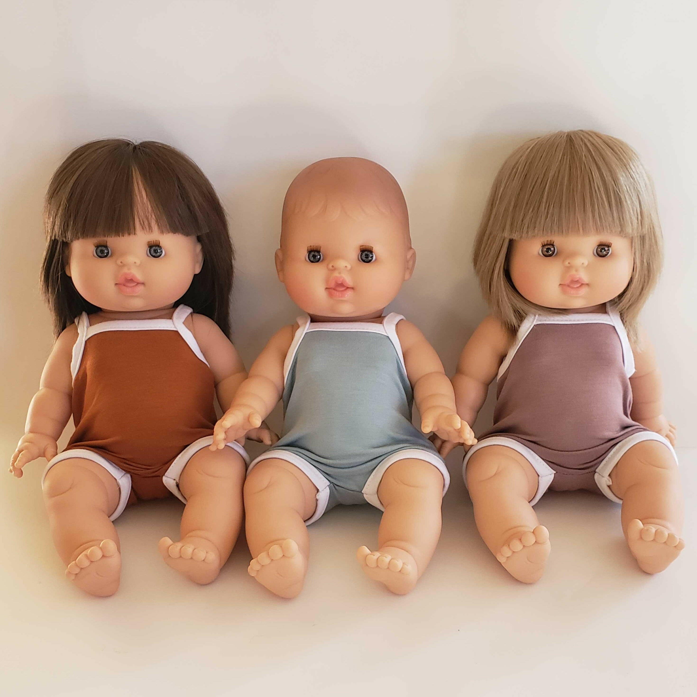 Minikane Bodysuit- Tea Rose Doll Clothing Minikane