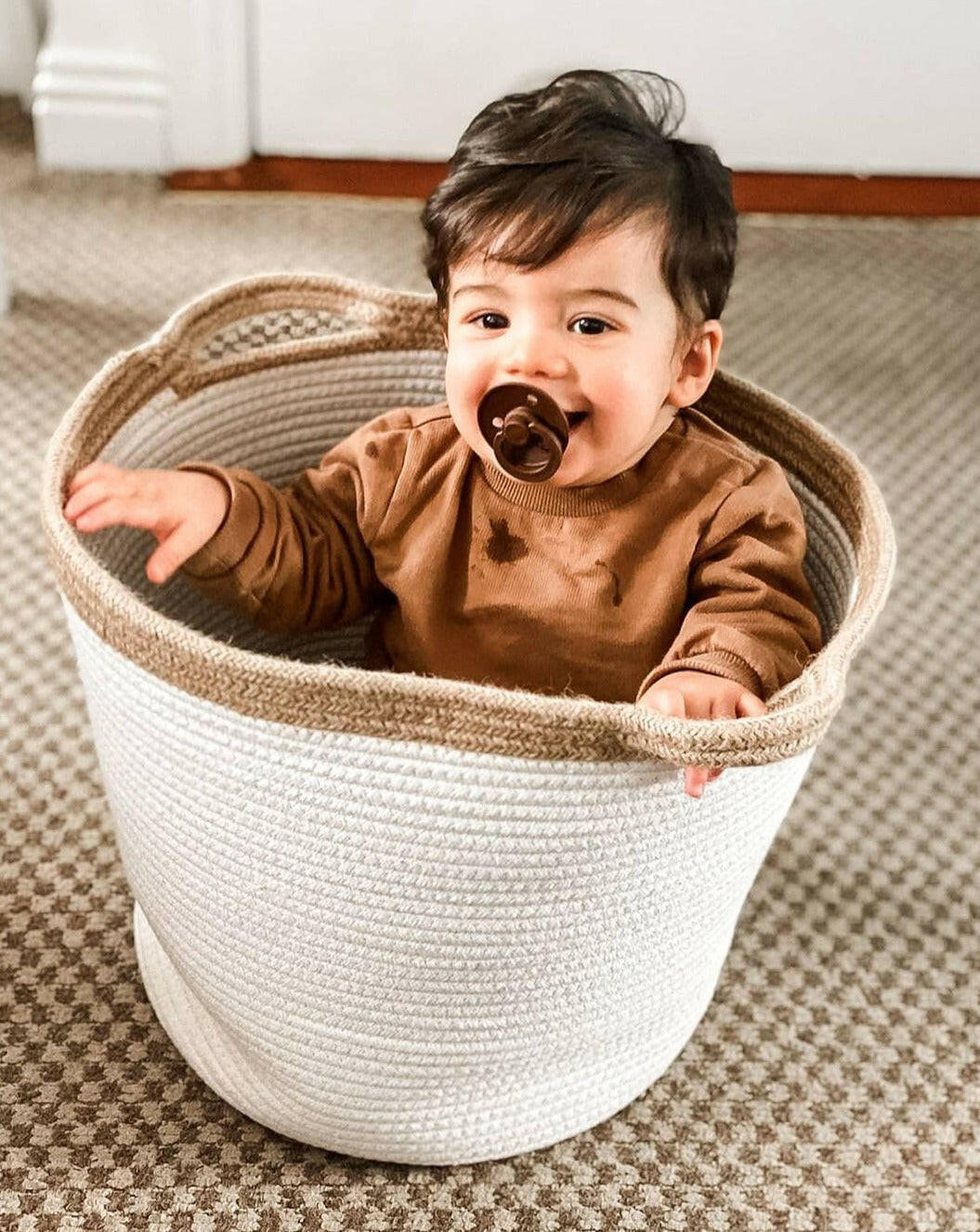 Bibs Pacifier - Mocha Baby Essentials BIBS