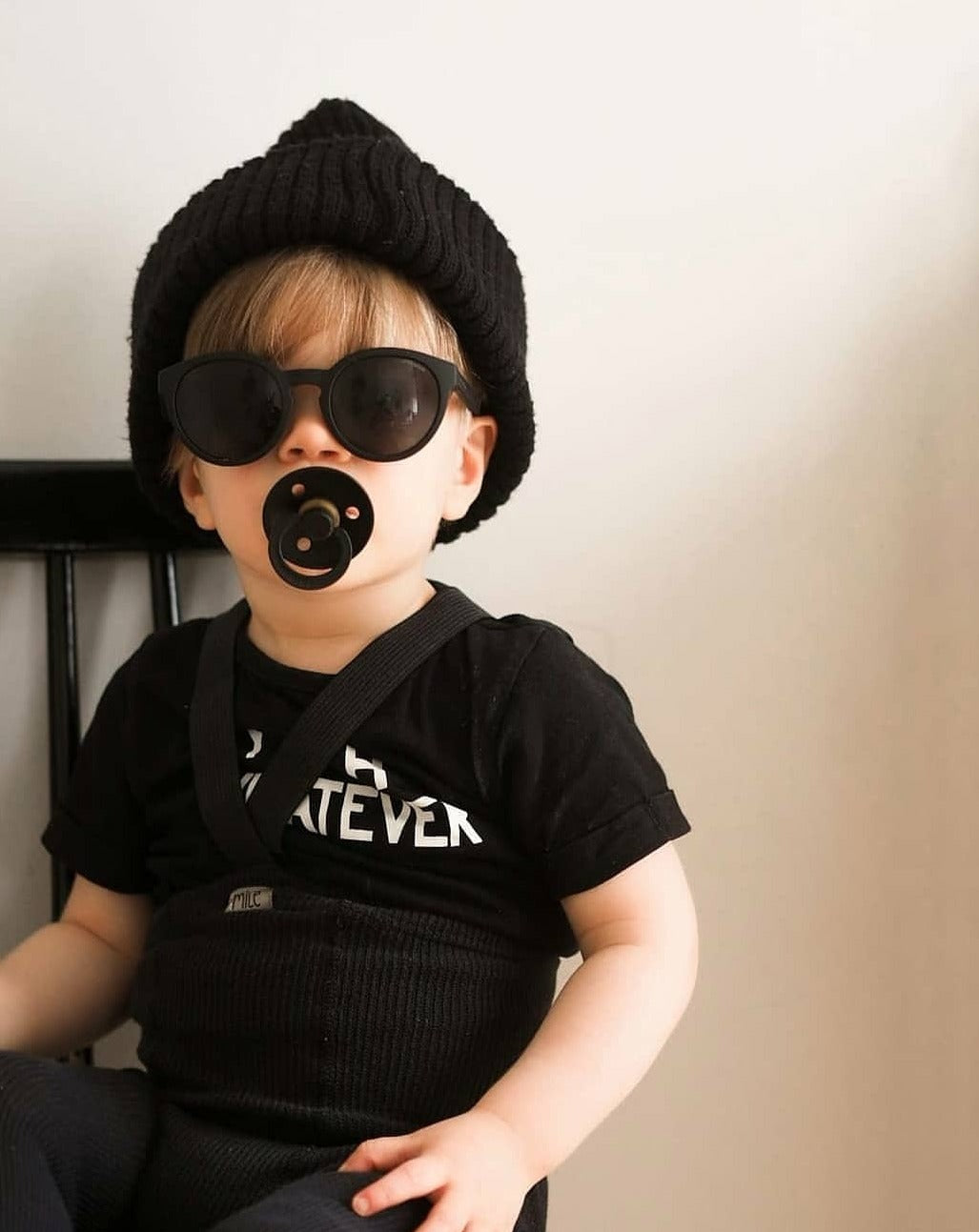 Bibs store pacifier black