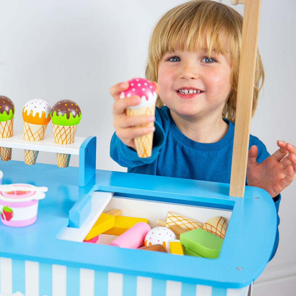 Ice Cream Cart by Bigjigs Toys US  Bigjigs Toys US