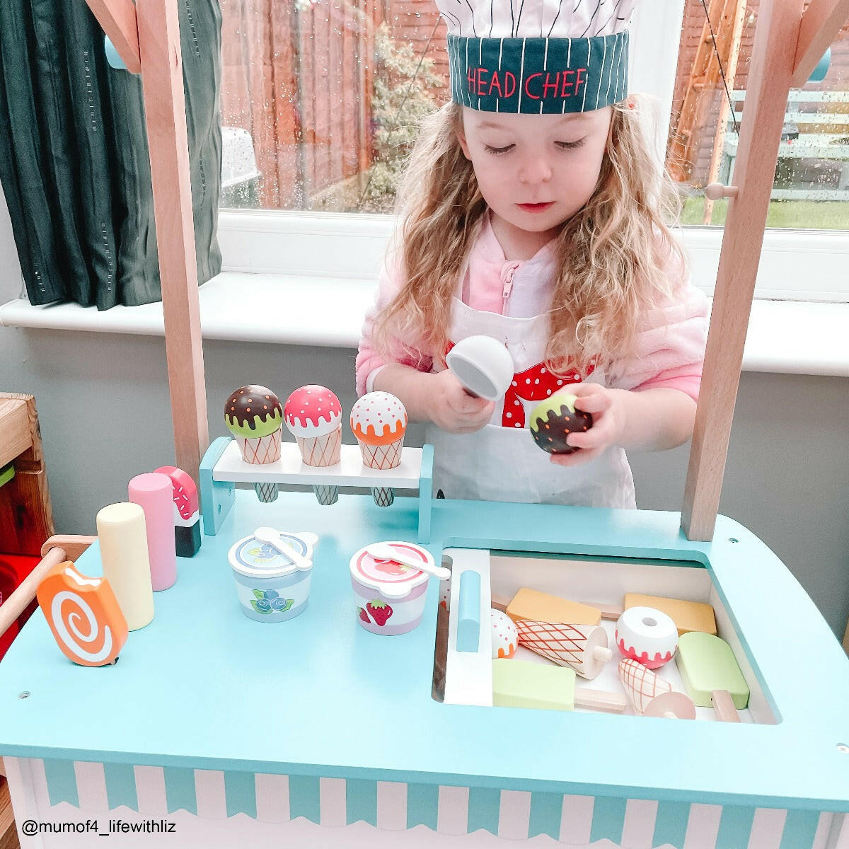 Ice Cream Cart by Bigjigs Toys US  Bigjigs Toys US