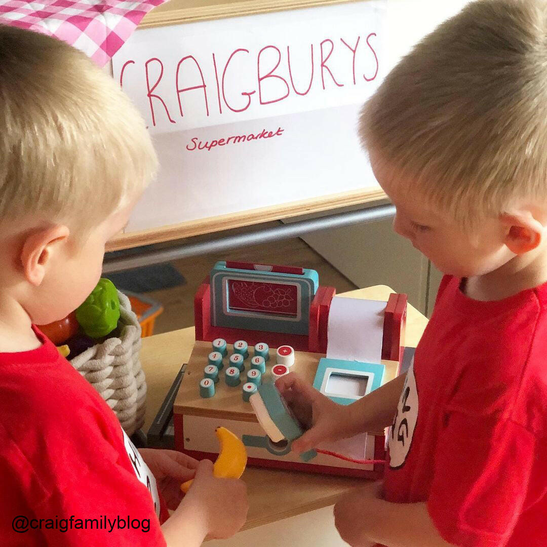 Shop Till with Scanner by Bigjigs Toys US  Bigjigs Toys US