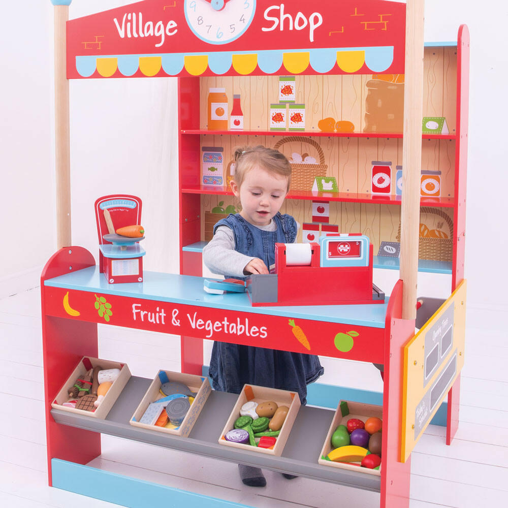 Village Shop by Bigjigs Toys US Bigjigs Toys US