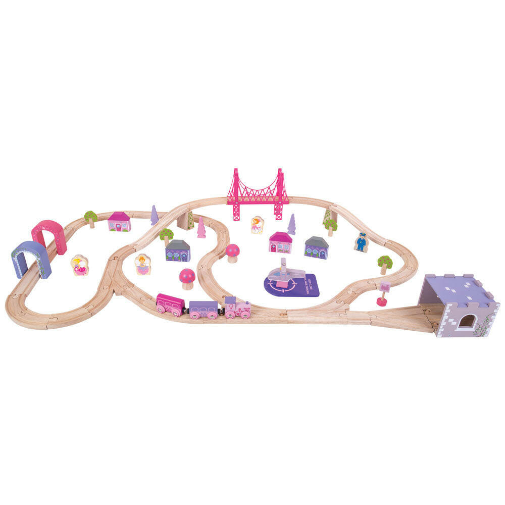Fairy Town Train Set by Bigjigs Toys US  Bigjigs Toys US