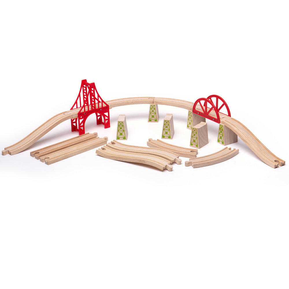 Bridge Expansion Set by Bigjigs Toys US Bigjigs Toys US