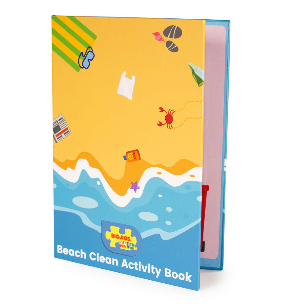 Coastal Clean Up Train Set by Bigjigs Toys US  Bigjigs Toys US