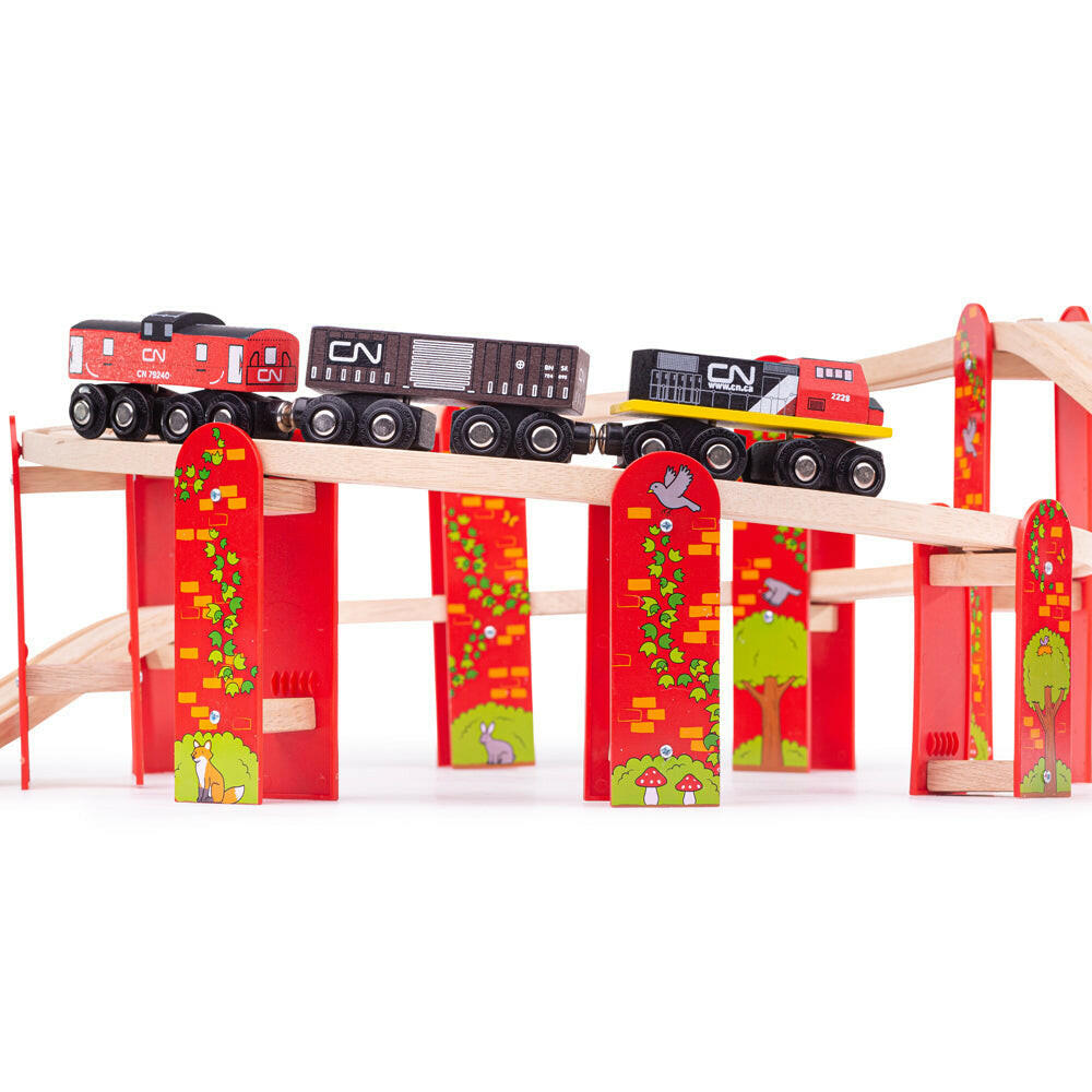 High Level Track Expansion Pack by Bigjigs Toys US Bigjigs Toys US
