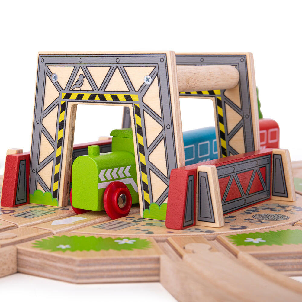 Industrial Turntable by Bigjigs Toys US  Bigjigs Toys US