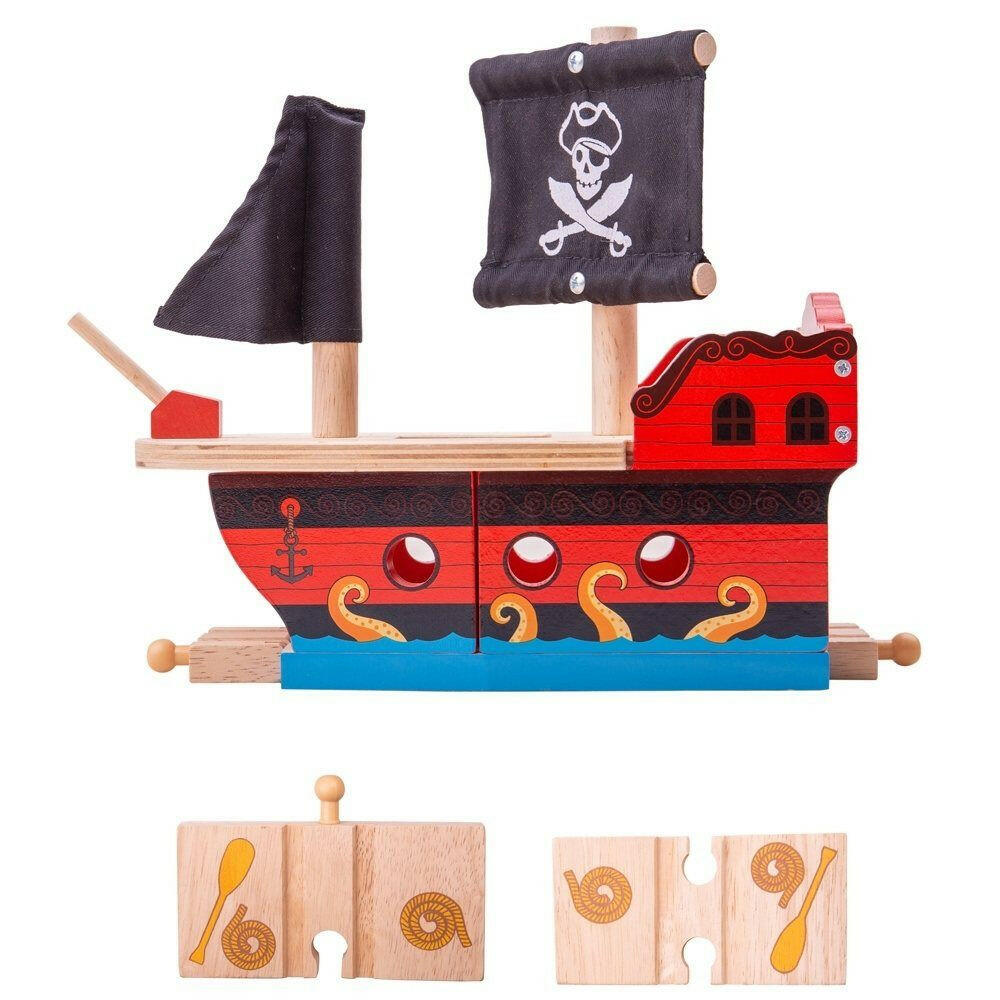 Pirate Galleon by Bigjigs Toys US Bigjigs Toys US