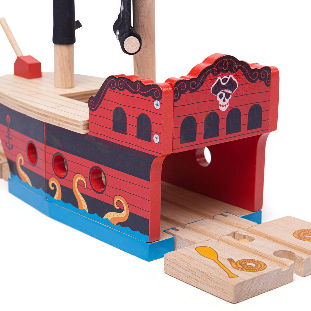Pirate Galleon by Bigjigs Toys US Bigjigs Toys US