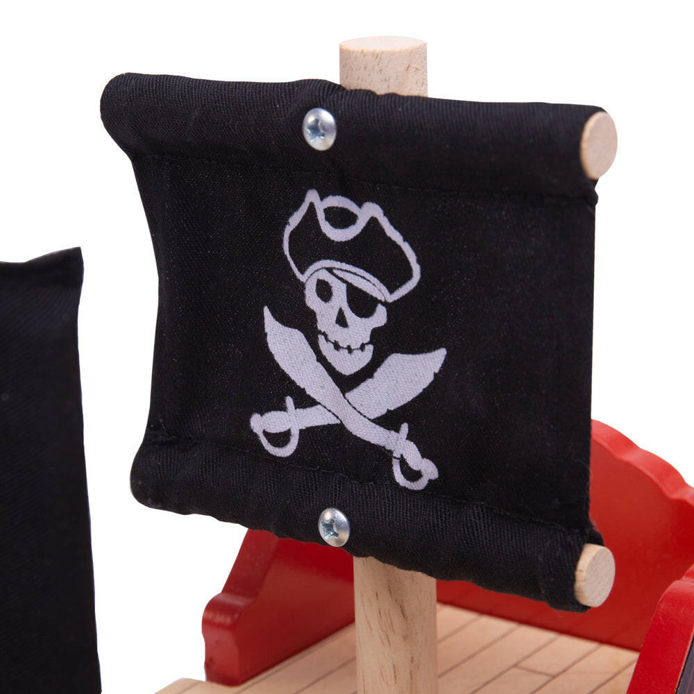 Pirate Galleon by Bigjigs Toys US Bigjigs Toys US